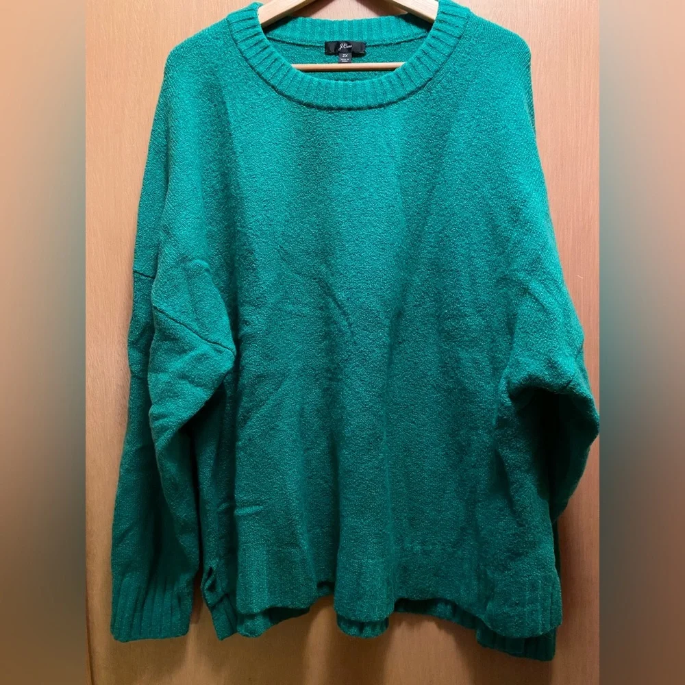J. Crew plus size crew neck sweater in supersoft yarn size 2X